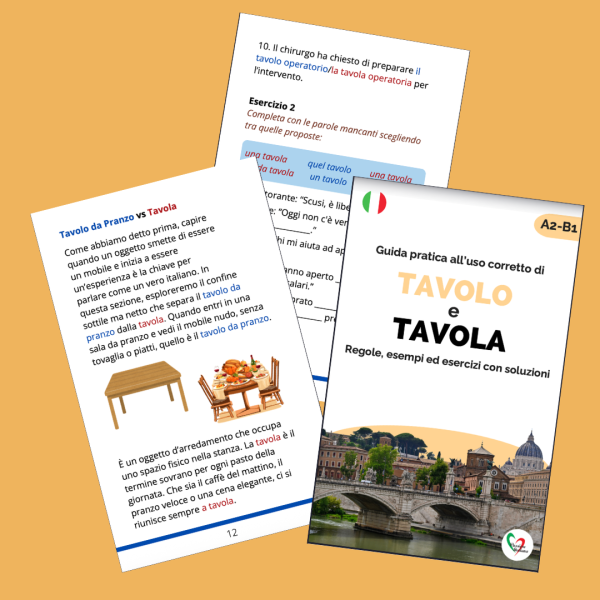 Tavolo o Tavola